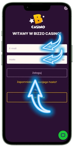Bizzo Casino logowanie – jak zalogować się na konto gracza