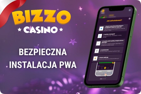 Bezpieczna instalacja Bizzo Casino PWA na smartfonie