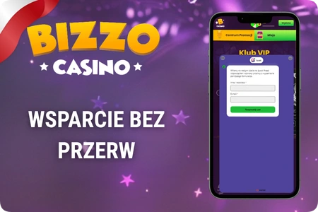 Bizzo Casino wsparcie gracza – całodobowa obsługa klienta po polsku