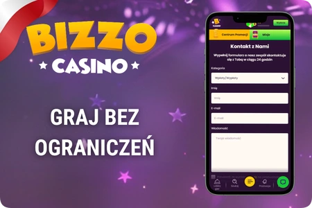 Bizzo Casino login na urządzeniu mobilnym – dostęp przez przeglądarkę