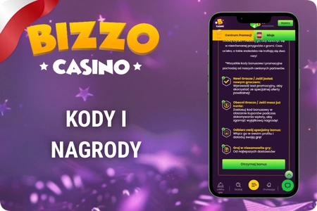 Bizzo Casino bonus code – jak wpisać i aktywować kod promocyjny
